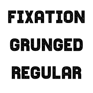 Fixation Grunged Regular