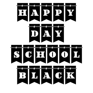 Happy Day School Black