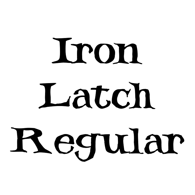 Iron Latch Regular