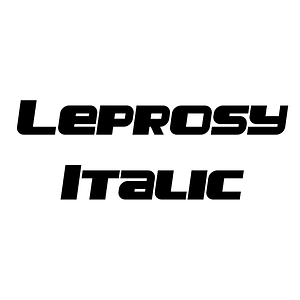 Leprosy Italic