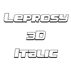 Leprosy 3D Italic