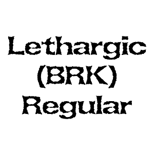 Lethargic (BRK) Regular