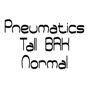 Pneumatics Tall BRK Normal