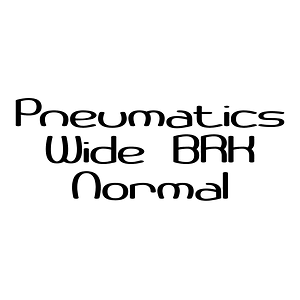 Pneumatics Wide BRK Normal