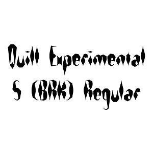 Quill Experimental S (BRK) Regular