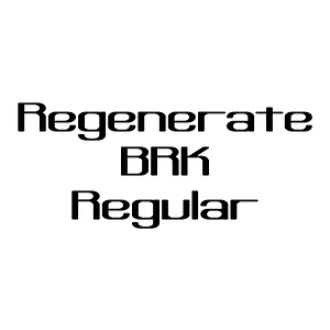 Regenerate BRK Regular