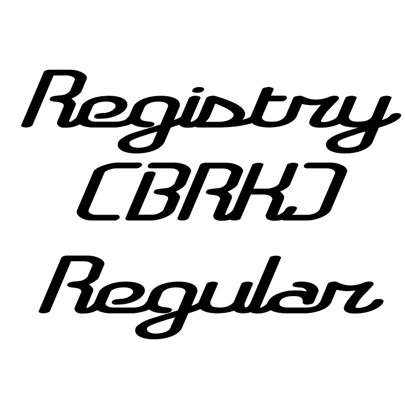 Registry (BRK) Regular