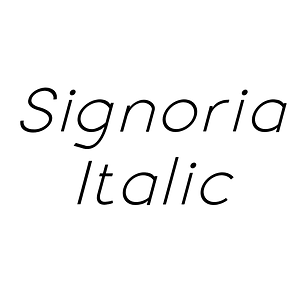 Signoria Italic