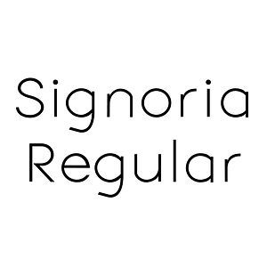 Signoria Regular