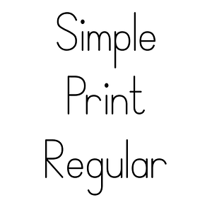 Simple Print Regular