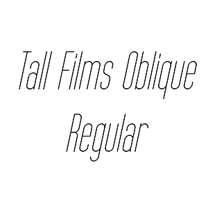 Tall Films Oblique Regular