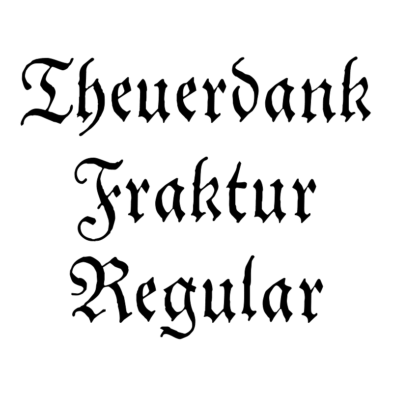 Theuerdank Fraktur Regular - Free fonts on creazilla.com