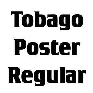 Tobago Poster Regular