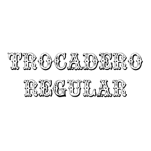 Trocadero Regular