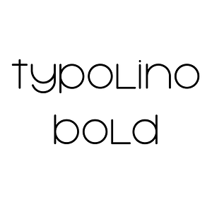 Typolino Bold