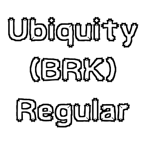 Ubiquity (BRK) Regular