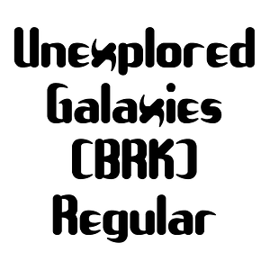 Unexplored Galaxies (BRK) Regular