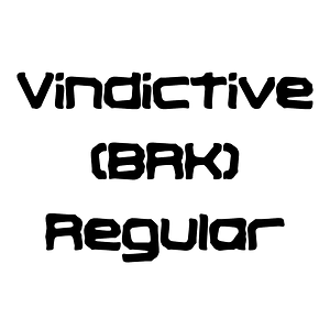 Vindictive (BRK) Regular