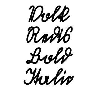 Volk Redis Bold Italic