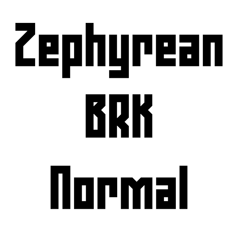Zephyrean BRK Normal