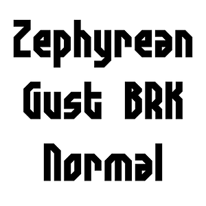 Zephyrean Gust BRK Normal