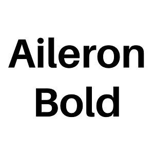 Aileron Bold