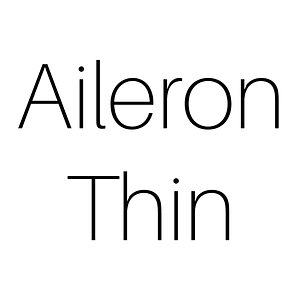 Aileron Thin