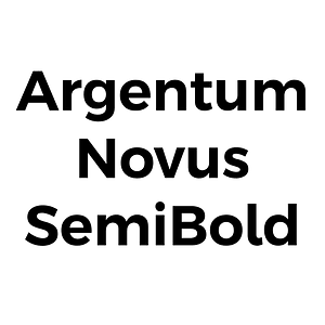 Argentum Novus SemiBold