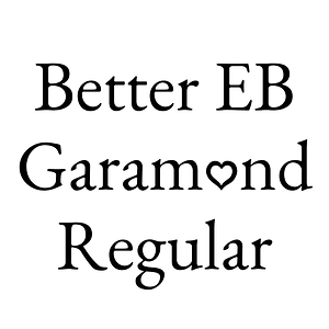 Better EB Garamond Regular