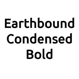 Earthbound Condensed Bold