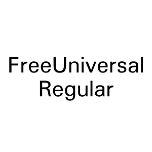 FreeUniversal Regular