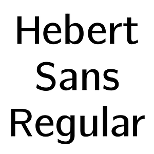 Hebert Sans Regular