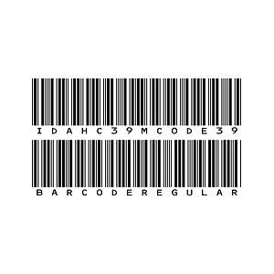 IDAHC39M Code 39 Barcode Regular