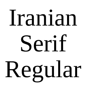 Iranian Serif Regular