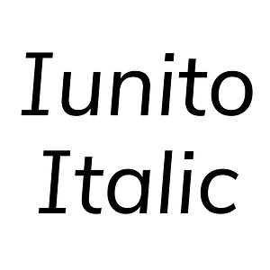 Iunito Italic