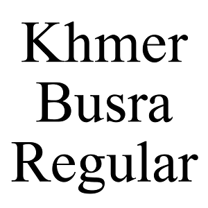 Khmer Busra Regular