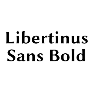 Libertinus Sans Bold