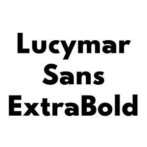 Lucymar Sans ExtraBold
