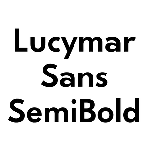 Lucymar Sans SemiBold