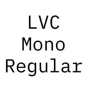 LVC Mono Regular