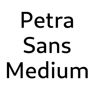 Petra Sans Medium