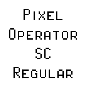 Pixel Operator SC Regular