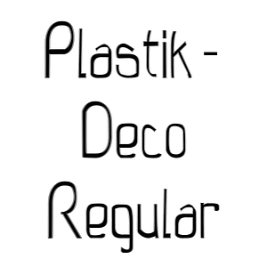 Plastik-Deco Regular