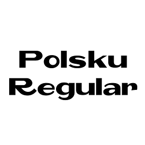 Polsku Regular