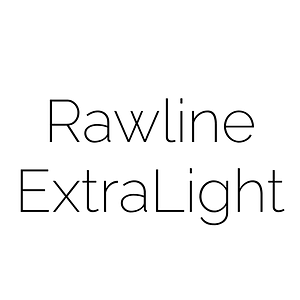 Rawline ExtraLight