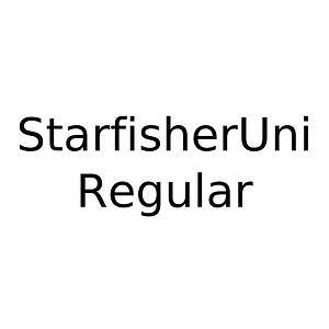 StarfisherUni Regular