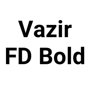 Vazir FD Bold