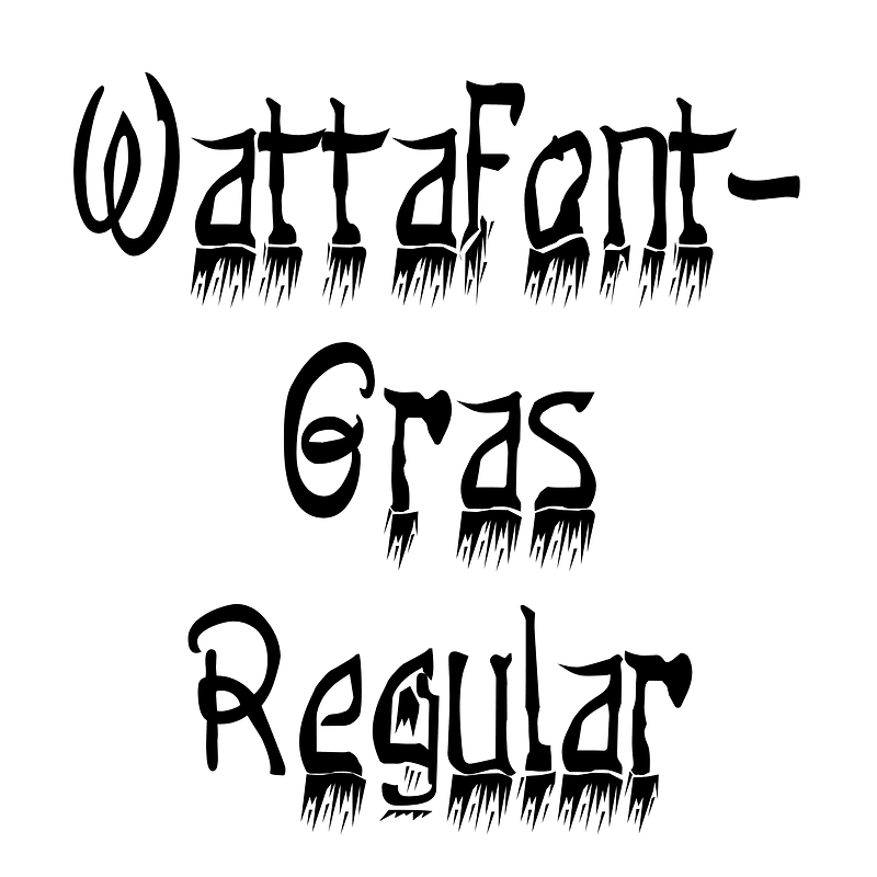 Wattafont-Gras Regular
