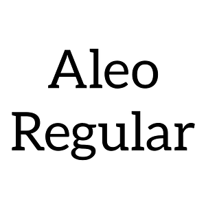 Aleo Regular