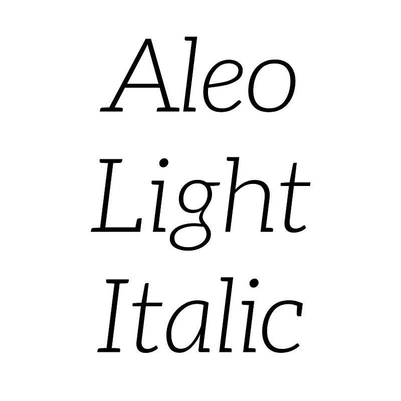 Aleo Light Italic Free fonts on creazilla com Aleo Light Italic Free fonts on creazilla com